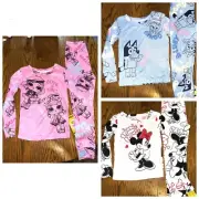 New 3 Lot 2pc PJ SETS GIRLS 6 BLUEY DISNEY MINNIE MOUSE LOL SURPRISE! PAJAMAS