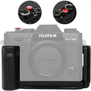 CamRebel Hand Grip with Soft Shutter Release Button for FUJIFILM XT30II XT30 XT20 XT10