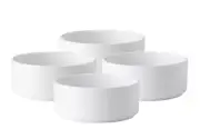 BRAND NEW Noritake Stax White Cereal Bowl 15cm Set of 4