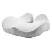 Office Chair Seat Cushion, Memory Foam Seat Cushion, Ergonomic Pressure Relief Cushions Pad Butt Pillow Suitable for Office, Car (Light Grey)