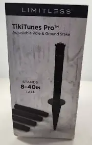 Limitless - PRO-GS-001 -TikiTunes Pro -8-40" Tall -Adjustable Pole & Stakes x2