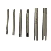 Professional Grade Extractor Set for Stripped or Broken Screw Removal 6pcs