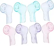 DECORNIJIA 8pcs Toothbrush Head Covers: Electric Toothbrush Caps Compatible with Oral - Travel Transparent Case for Round Brush Heads