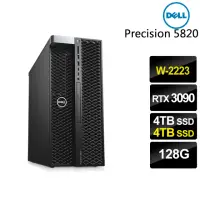 在飛比找momo購物網優惠-【DELL 戴爾】W-2223 RTX3090四核商用電腦(