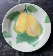 FOUR Corelle Fruit Al Fresco Bread Salad Desert Plates - 6 inch