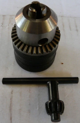 Drill Chuck 10mm Capacity 1/2-20 UNF Keyed