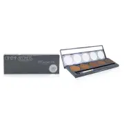 Cinema Secrets Ultimate Foundation 5 In 1 Pro Palette - # 100 Series (Deep Red Undertones) 12.5g/0.44oz