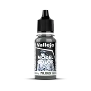 Vallejo Model Colour #187 - Basalt Grey - 18 ml Matt Acrylic Paint