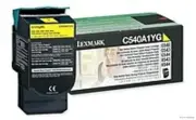 Lexmark Yellow Laser Toner Cartridge for C540, C543, X544 Printers C540A1YG