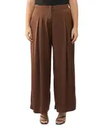 Estelle Plus Rakis Satin Wide Leg Pants