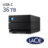 在飛比找CS EMART優惠-【LaCie】2big RAID USB-C 外接硬碟 36