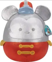 BRAND NEW 14" Band Leader Mickey Squishmallow Plush with Tags Disney 100 V RARE