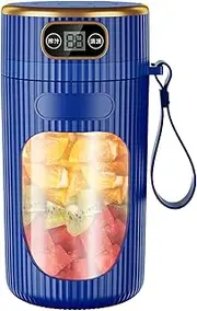 Portable Blender -USB Rechargeable Personal Mixer For And Shakes | Portable Blender Cup | Wireless Electric Protein Shaker Bottle Mixer Machine For Travel Beach Kitchen Meal Preparation Picni
