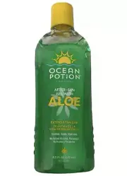 Ocean Potion Suncare After-Sun Gel with Aloe Extends Tan Life Discontinued 8.5oz