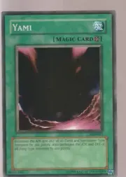 A1138 YUGIOH SPELL CARD YAMI LOB-051
