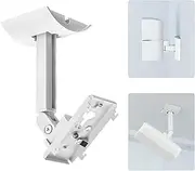 (2 Pack) Adjustable Speaker Wall Mount for Bose Speaker Mount, Ceiling & Wall Mount for Bose UB-20, UB-20 Series II, WB-50 II, Lifestyle Series, Soundtouch Series, Cinemate, Acoustimass Series White
