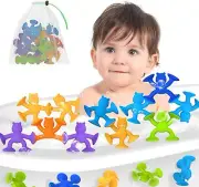 Baby Bath Toys Suction Bath Toys for Kids,Toddler Bath Toy for Connect, Build,