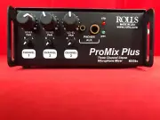 Brand New In Box Rolls MX54s Pro Mix Plus 3 Channel Stereo Mic Mixer