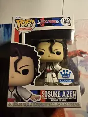 Funko Pop Animation 1840 Bleach Sosuke Aizen Funko Shop Exclusive Soft Protector