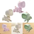 Digital Alarm Clock Bedside Table Watch Easy to Read Cute Kids Desk Clock for