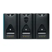Jupio Nikon FZ100 Prime Triple Charger & Card Holder USB-C Charging