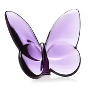 Baccarat 2.5 Lucky Crystal Butterfly in Purple