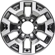 16x7 Aluminum Wheel 12 Spoke Machined Fits 2016-2021 Toyota Tacoma (for: Toyota)