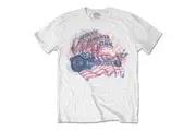 Creedence Clearwater Revival | Official Band T-Shirt | Guitar & Flag