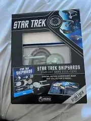 Eaglemoss Hero Set Star Trek USS Enterprise custom set with Hardcover Book NIB