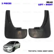 For Toyota Vios NCP93 Sedan 4Door 2007 - '12 Set Rear Mud Flap Splash Guard