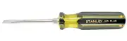 Vintage STANLEY 100 Plus 3/16"x6" Std. Blade Flat Tip Screwdriver 66-163 USA NOS