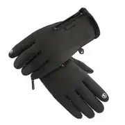 Black Winter Gloves Waterproof Thermal Touch Screen Thermal