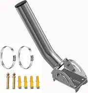 Antenna Mount - Universal 14" Adjustable J Pole & Wall Bracket Kit for Outdoor Wireless Access Points, Bridges, CPE, Weather Stations - Weatherproof Design (1-Pack)