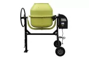 180L Cement Mixer Concrete Mixer Heavy Duty Pan Mixer 800W Electric Output