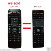 VIZIO Qwerty Remote XRT302 sub XRT500 F P552UI-B2 P652UI-B2 P502UI-B1E P602UI-B3