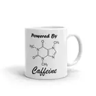 Powered Caffeine Molecule Geek Nerd Premium Laboratory Cup Gift Coffee Tea Mug