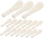 VINTORKY Lipstick Brush Refill Head Makeup Brush Applicator Set for Lipstick Lip Glaze Eyeshadow Travel Size