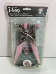 I TOP I-TOP IMAGINISCE Button, Brad & More Maker NEW & SEALED # 001309