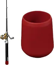 Fishing Rod Butt Cap,Butt Cap Fish Pole End Protector | Shock Absorber Accessories Anti Slip Lightweight Gear for Enthusiasts Professionals Outdoor Fishing Activities