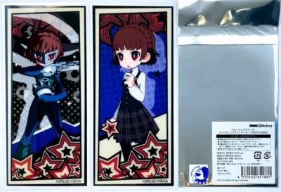 PERSONA 5 TACTICA × Tokyo Tower Makoto Nijima (Queen) Clear Book Mark Set