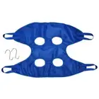 (Blue M)Dog Grooming Sling Multifunctional Pet Grooming Hammock