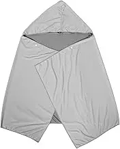 Zerodeko Large Microfiber Quick Drying Beach Towel Cape with Hood Breathable Sun Protection Versatile Outdoor Accessory for Men and Women Comfortable and Practical for Travel