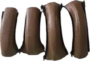 Pram Handle Cover with Zip - Leather Pram Cover Pram Handle Protector with Zip | Pram Grip Pads, Pram Handle Protective Cover, Pram Handle Cover Made of Leather