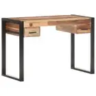 Desk Computer Desk Console Work Study Table Office Bedroom Solid Wood vidaXL
