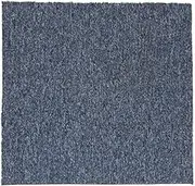 Marlow 20x Carpet Tiles 5m2 Box Heavy Commercial Retail Office Flooring Blue