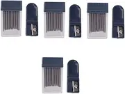 Pack Smooth Compass Core Replacement Drawing Compass Core Portable Sharpener Boys and Girls Pencil Sharpener Classroom Office Essential