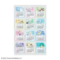 在飛比找蝦皮購物優惠-日本 2023 史努比 Snoopy 行事曆 日曆 月曆貼紙