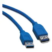 Tripp Lite U324010 10' USB 3.0 SuperSpeed Extension Cable - Blue New