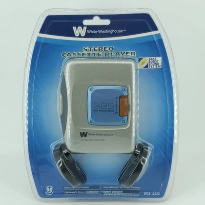 (Vintage) White-Westinghouse WCS-12220 Stereo Cassette Tape Player Sealed