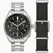 *BRAND NEW* Bulova Lunar Pilot Archive Chrono Quartz Black Men's Watch 96K111